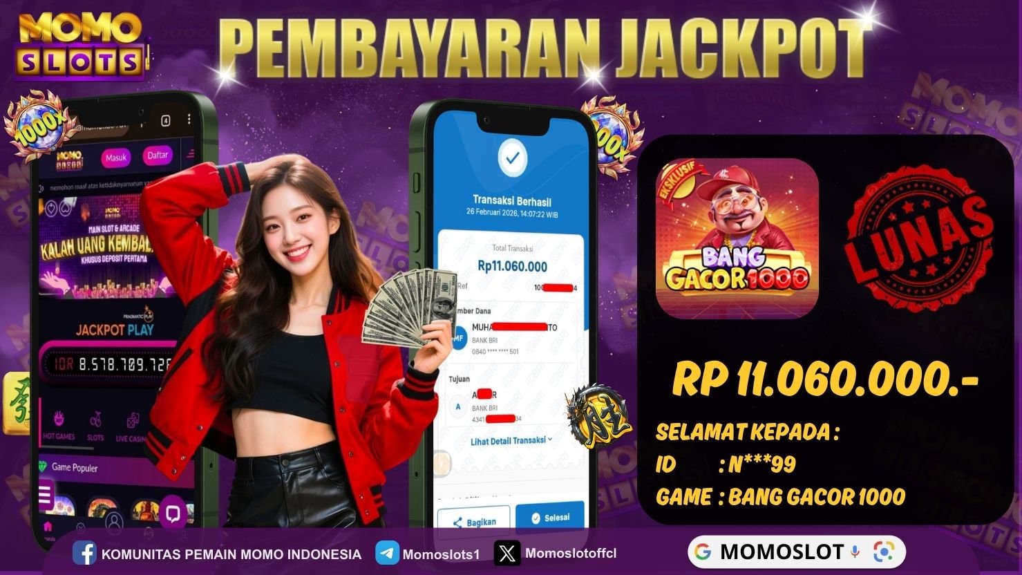 MOMOSLOTS JACKPOT SLOT BANG GACOR 1000